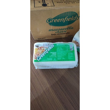

MOZZARELLA GREENFIELDS/MOZZARELLA CHEESE/KEJU/MOZZARELLA 1KG