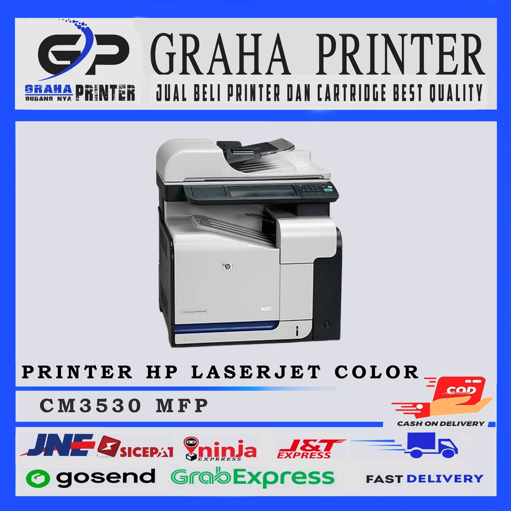 HP LASERJET CM3530 - LASER COLOR BERGARANSI