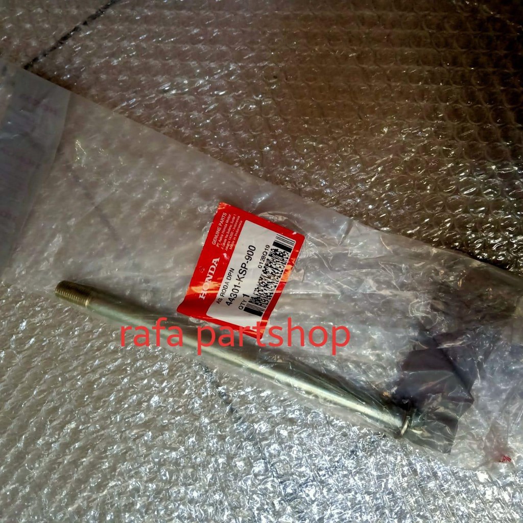 Axle FR Wheel As Roda Depan New Mega Pro 44301KSP900 ORI AHM