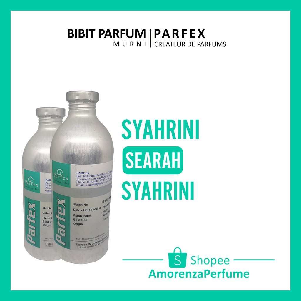 SYAHRINI BIBIT PARFUM PARFEX 1 LITTER ORIGINAL 100% TANPA CAMPURAN / BIBIT PARFUM / BIBIT MINYAK WANGI