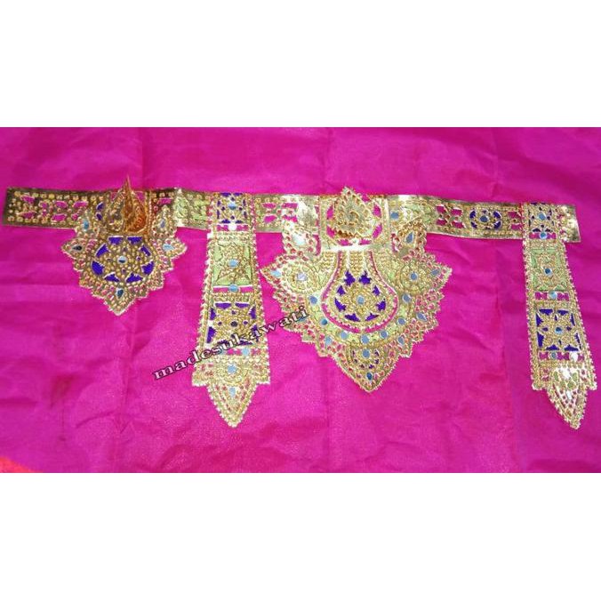 Ampok Ampok Ikat Pinggang anak Tari Adat Bali Bahan Karton