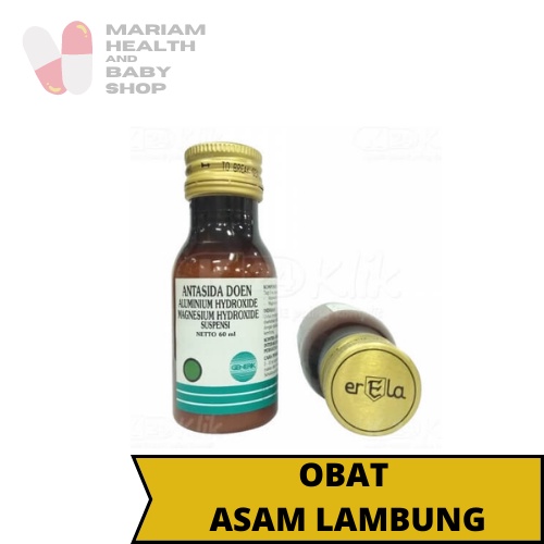 Antasida Doen Sirup 60 ml Erela | Obat Asam Lambung