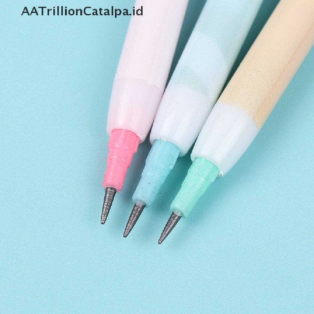 (AATrillionCatalpa) 1pc Mainan Pensil Putar Motif Kartun Lucu Untuk Perlengkapan Sekolah