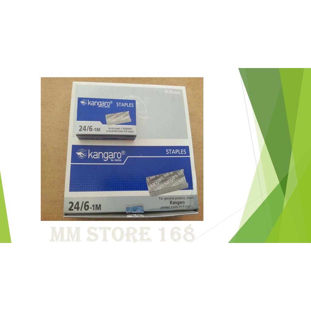 

Isi staples besar No 3 merk Kangoro ( isi 20 box kcl )