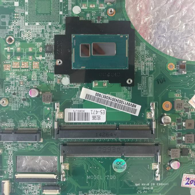 Motherboard Acer E5-471 V5-472P Core I3 Tknpr889 Murah