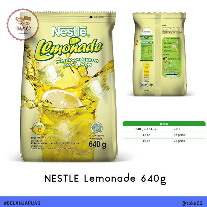 

9H476R- Nestle Lemonade Original 640Gr Nestle Professional Dyu5Ge4-