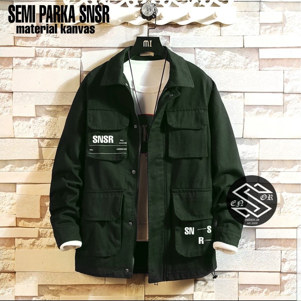 SEMI PARKA CLASIK ARMY