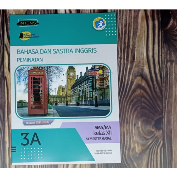 LKS Bahasa dan Sastra Inggris SMA dan MA Kelas XII 12 semester 1 INTENs