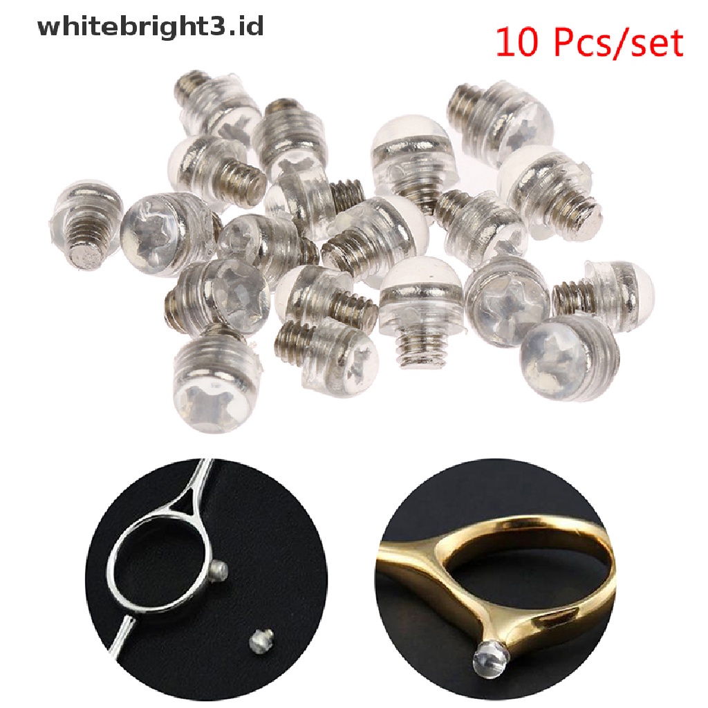 (whitebright3.id) 10pcs Silencer Muffler Karet Pengganti Untuk Gunting Rambut