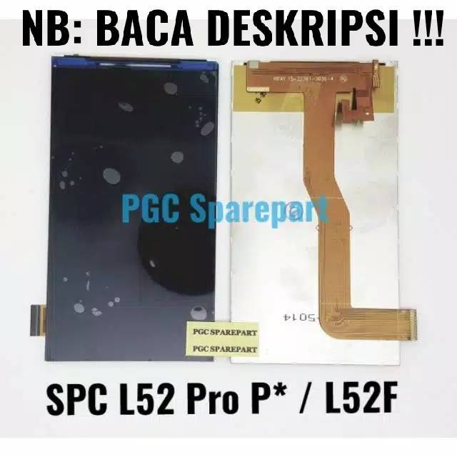 Original OEM LCD SPC L52 Pro P* - L 52 Tipe F - L52F - L52 Type F - LCD SAJA