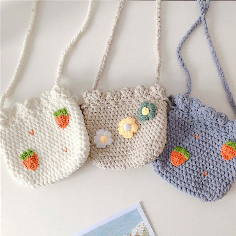 mini bag crochet [HANDMADE]aesthetic pinterest.
