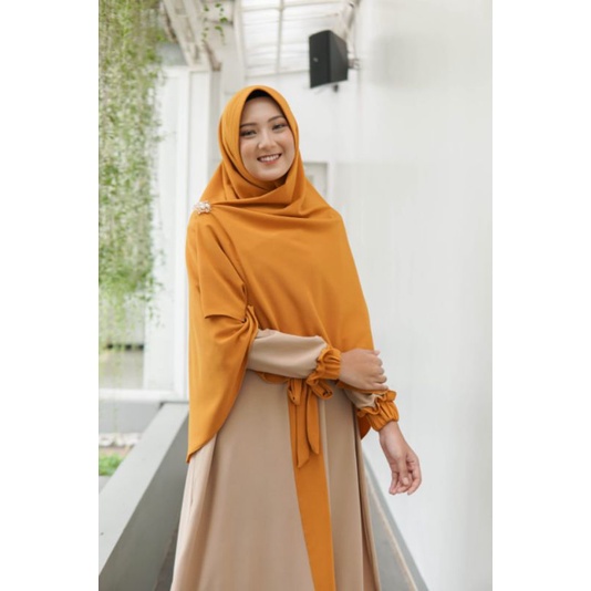 SALWA SET SYARI - SET SYARI ITYCREPE -  GAMIS ITY CREPE SET KHIMAR