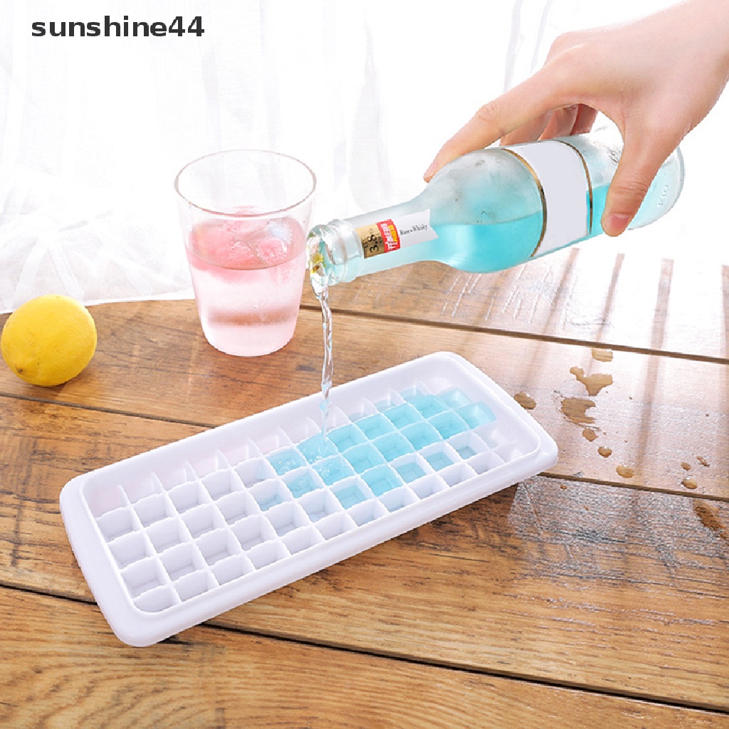 Sunshine Cetakan Es Batu 12 / 48 / 60 Sekat Bahan Plastik Untuk Cocktail