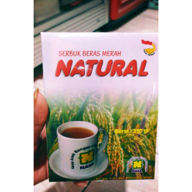 

Serbuk beras merahNATURAL