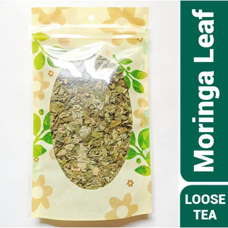 DRIED MORINGA LEAF TEA : DAUN KELOR KERING (50 Gram)