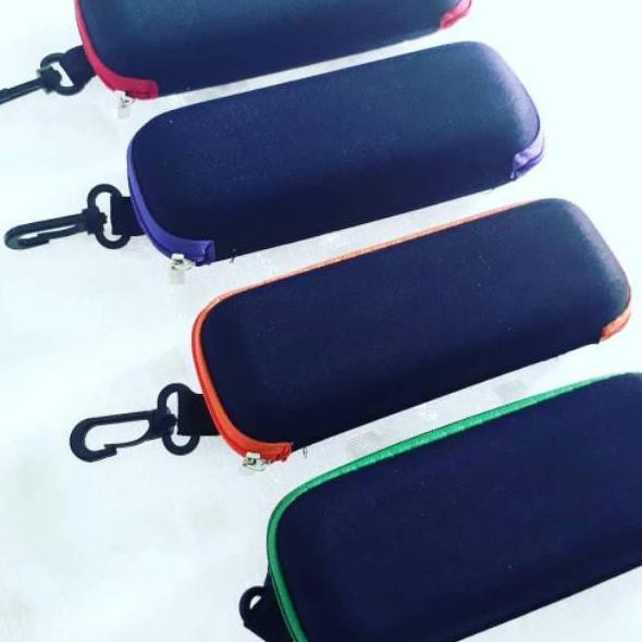 FRB tempat kotak hardcase frame kacamata resleting colour free lap kacamata 