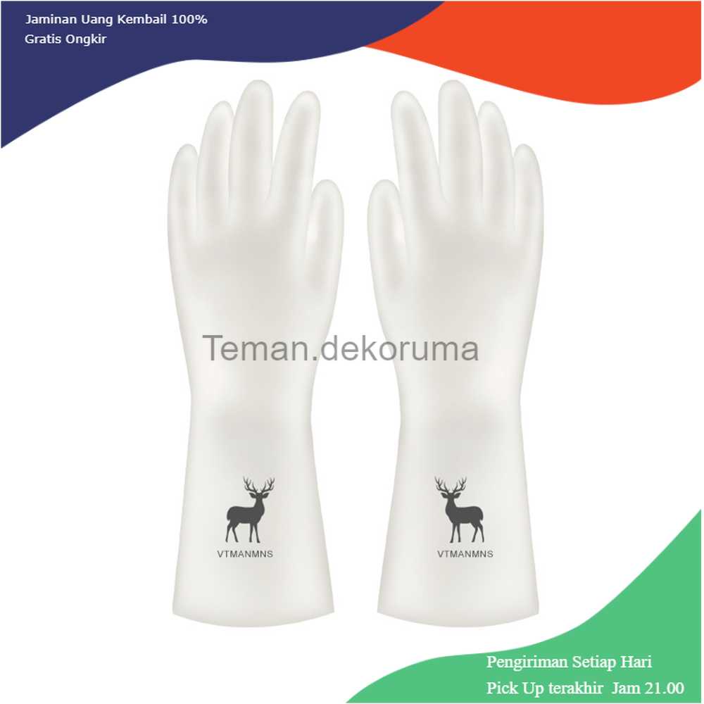 TD-DA1 VTMANMNS Sarung Tangan Karet Cuci Piring Cleaning Gloves - ST0001