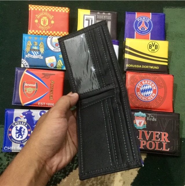 Dompet anak remaja cowok motif club sepak bola Eropa murah meriah #dompetanak #dompetbola #lebaran