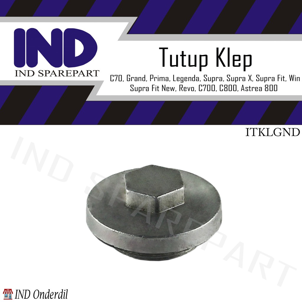 Tutup Klep/Tutup Oli Mesin/Oring Honda C70/Grand/Supra X/Fit/Fit New/Prima/Legenda/Supra/Win/Revo