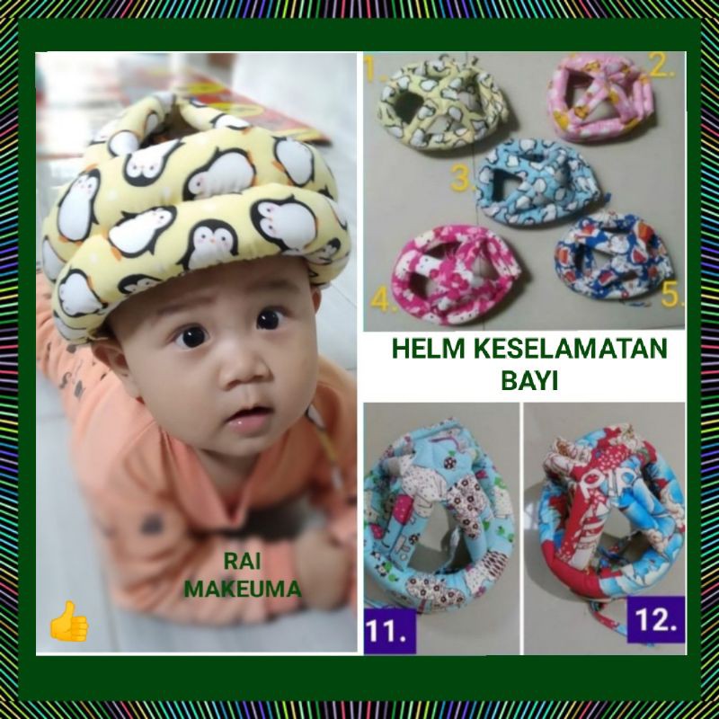 Ready Helm Pelindung Kepala Bayi Balita Keselamatan Anti Tabrakan