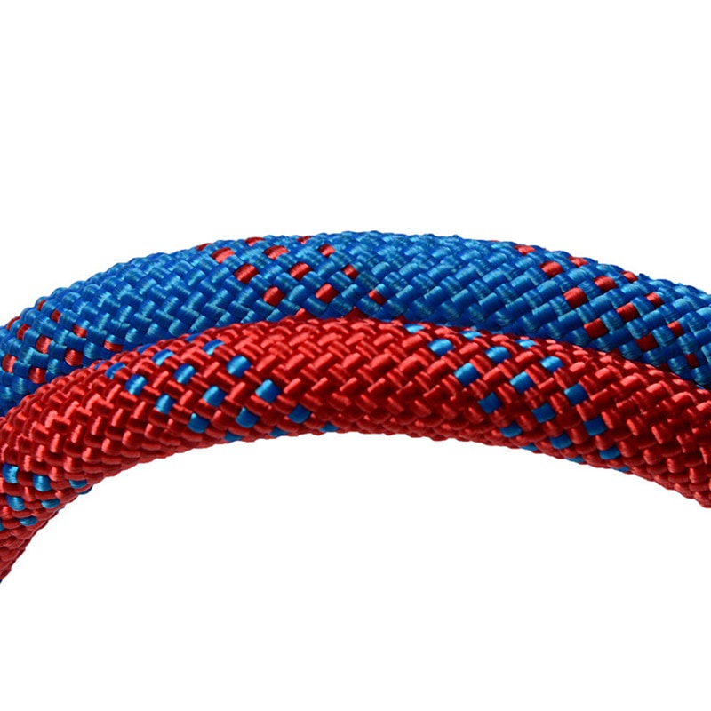 Tali Paracord Panjang Tebing Climbing Rope 10mm 10M/20M with Steel Buckle - Blue