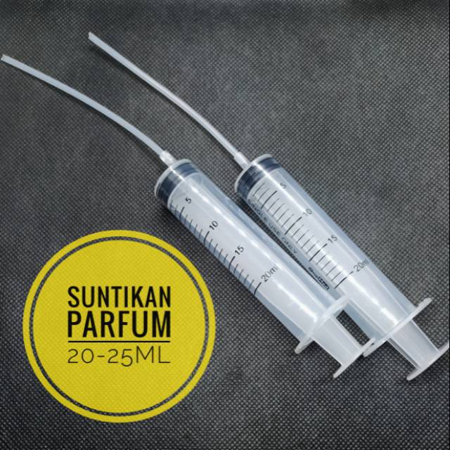 SUNTIKAN PARFUM 20ML + SELANG SPUIT PARFUM ALAT INJECT TINTA SYRINGE ALAT ISI ULANG PARFUM