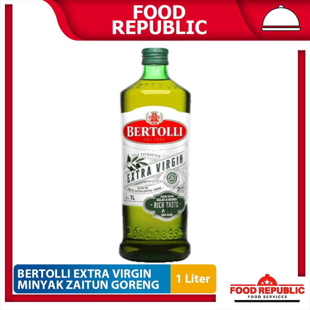 Minyak Zaitun Extra Virgin Olive Oil Bertolli 1 LTR Halal Import Italy