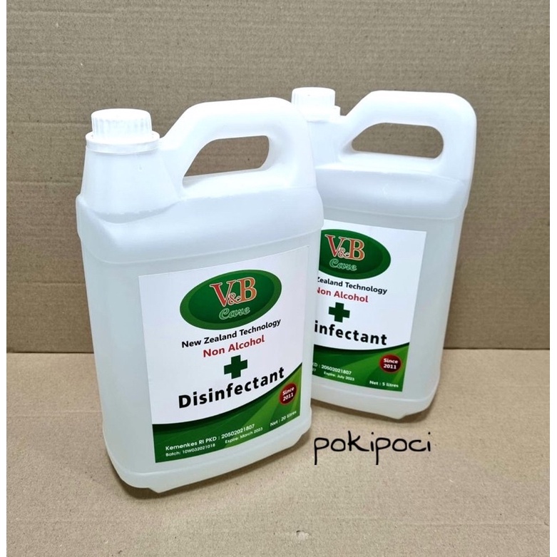 Cairan Disinfektan Disinfectant Nano Spray Food Grade 5 Liter