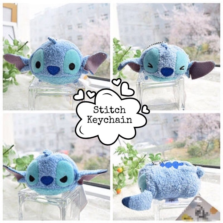 KEYCHAIN LOTSO STITCH MARIE CAT GROOT DESTINY SNOW WHITE  TSUM TSUM TOY STORY GANTUNGAN KUNCI