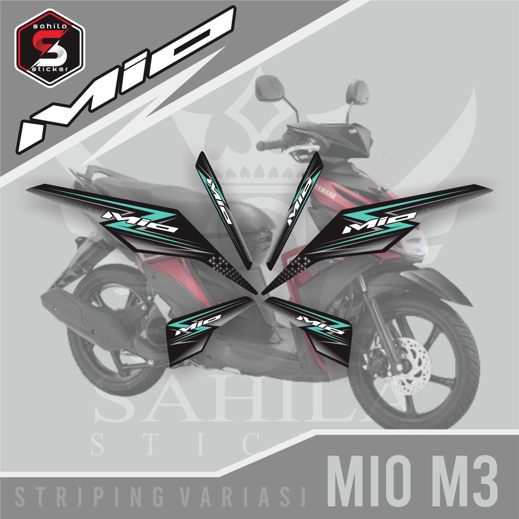 STRIPING MIO M3 / MIO M3 STRIPING VARIASI  TOSCA / SAHILA 2022 001