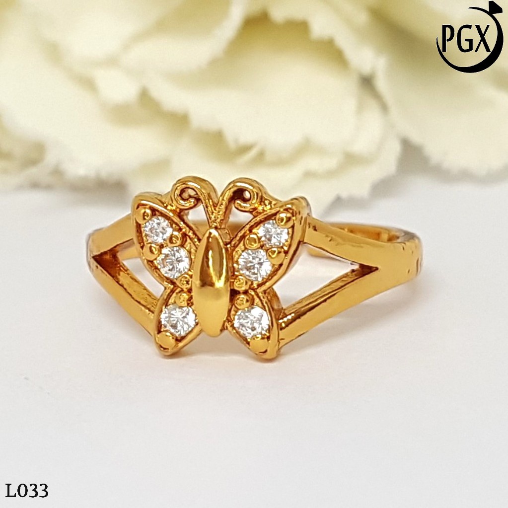 PGX Cincin Anak Xuping Aksesoris Perhiasan Lapis Emas Premium - L033