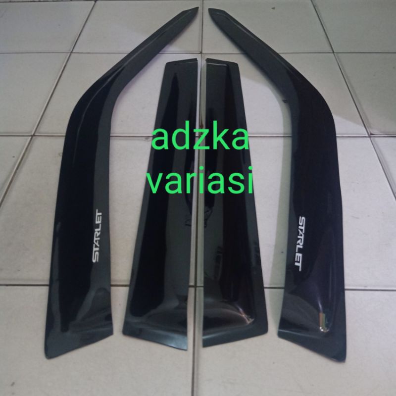 talang air mobil Toyota Starlet kotak model slim