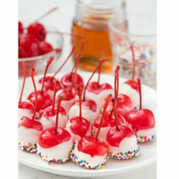 

Red Cerry / Ceri / Cerri / Cherry / Royal Maraschino Cherries 100 gram