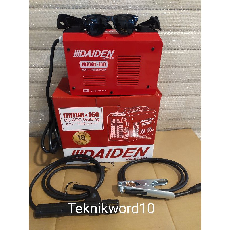 MESIN LAS DAIDEN MMAI 160 INVERTER LAS DAIDEN MMAI 160A