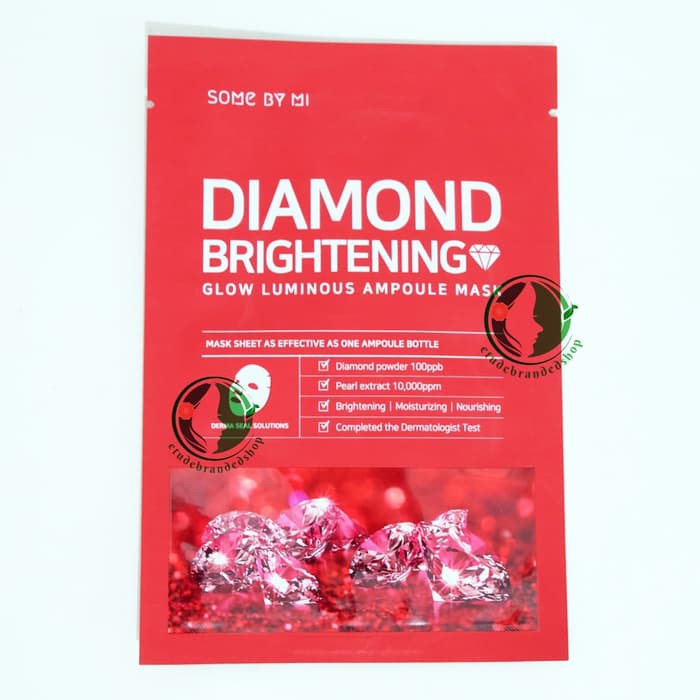 SBE-172 SOMEBYMI - Diamond BRIGHTENING Glow Luminous Ampoule Mask 25g