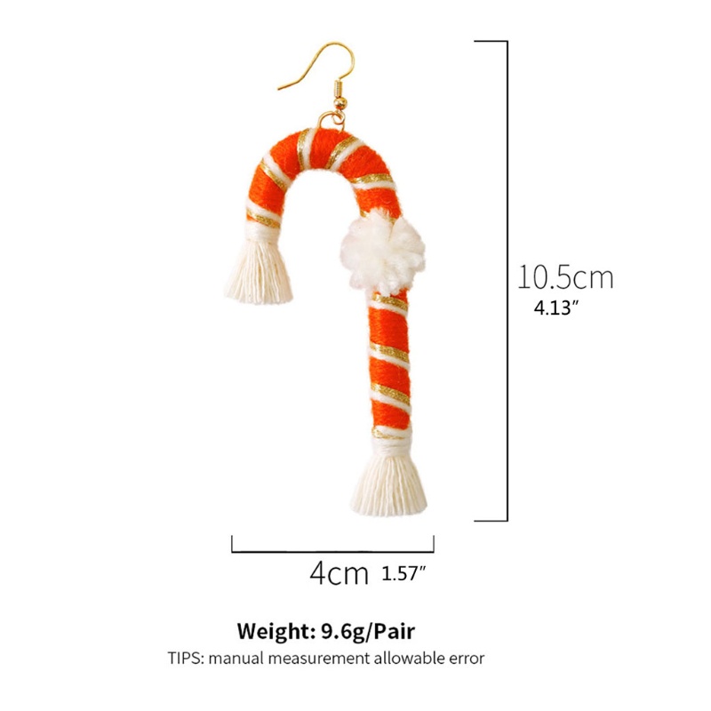 Siy Anting Tusuk Bentuk Tongkat 4 Warna Untuk Wanita