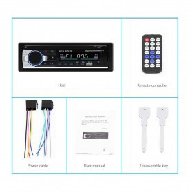 Grab medan Tape Audio Mobil Bluetooth Car MP3 Player JSD-530 taffware Black