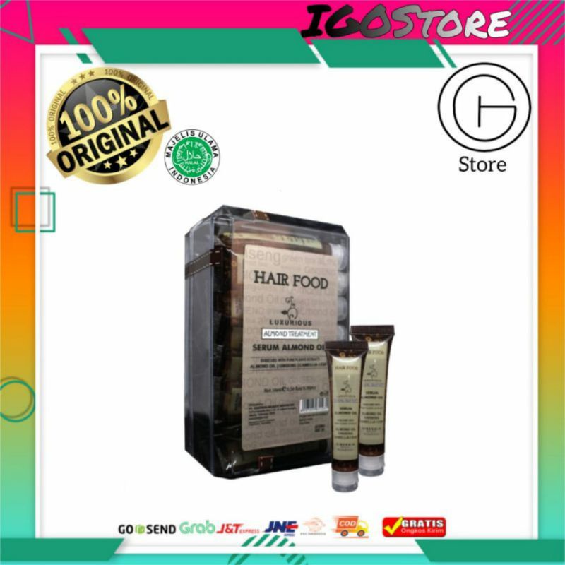 (𝙞𝙜𝙤𝙨𝙩𝙤𝙧𝙚) SINERGIA TERRA DIVERDE HAIR FOOD SERUM ALMOND OIL 16ML X 30 | 1 BOX