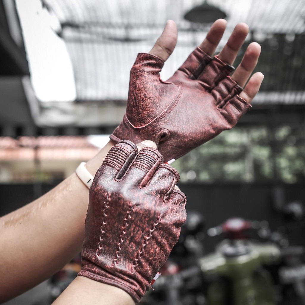 Royal Krooks Rad Rust Half Gloves