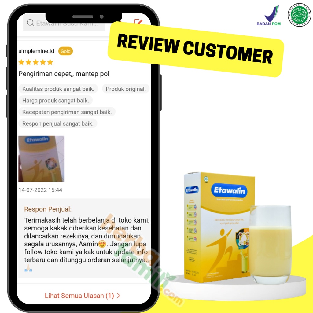 Etawalin Susu Herbal Kambing Etawa Atasi Nyeri Sendi Otot Asam Urat Tingkatkan Kepadatan Tulang