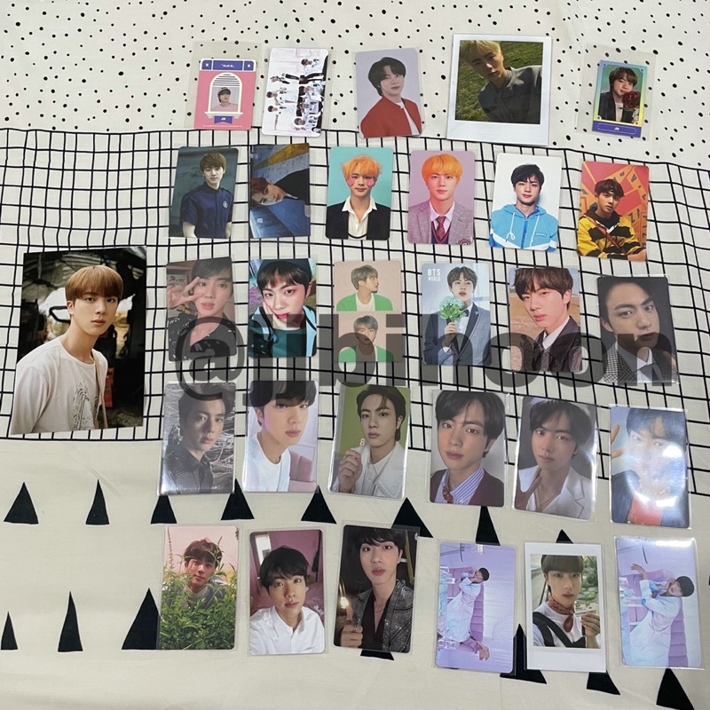 WTS PC PHOTOCARD BTS JIN HER ANSWER MOTS PERSONA MOTS7 ROUTE SEASONS GREETING TEAR YNWA