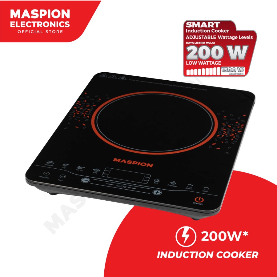 MASPION MIC 01 SMART KOMPOR INDUKSI LISTRIK INDUCTION COOKER MIC01