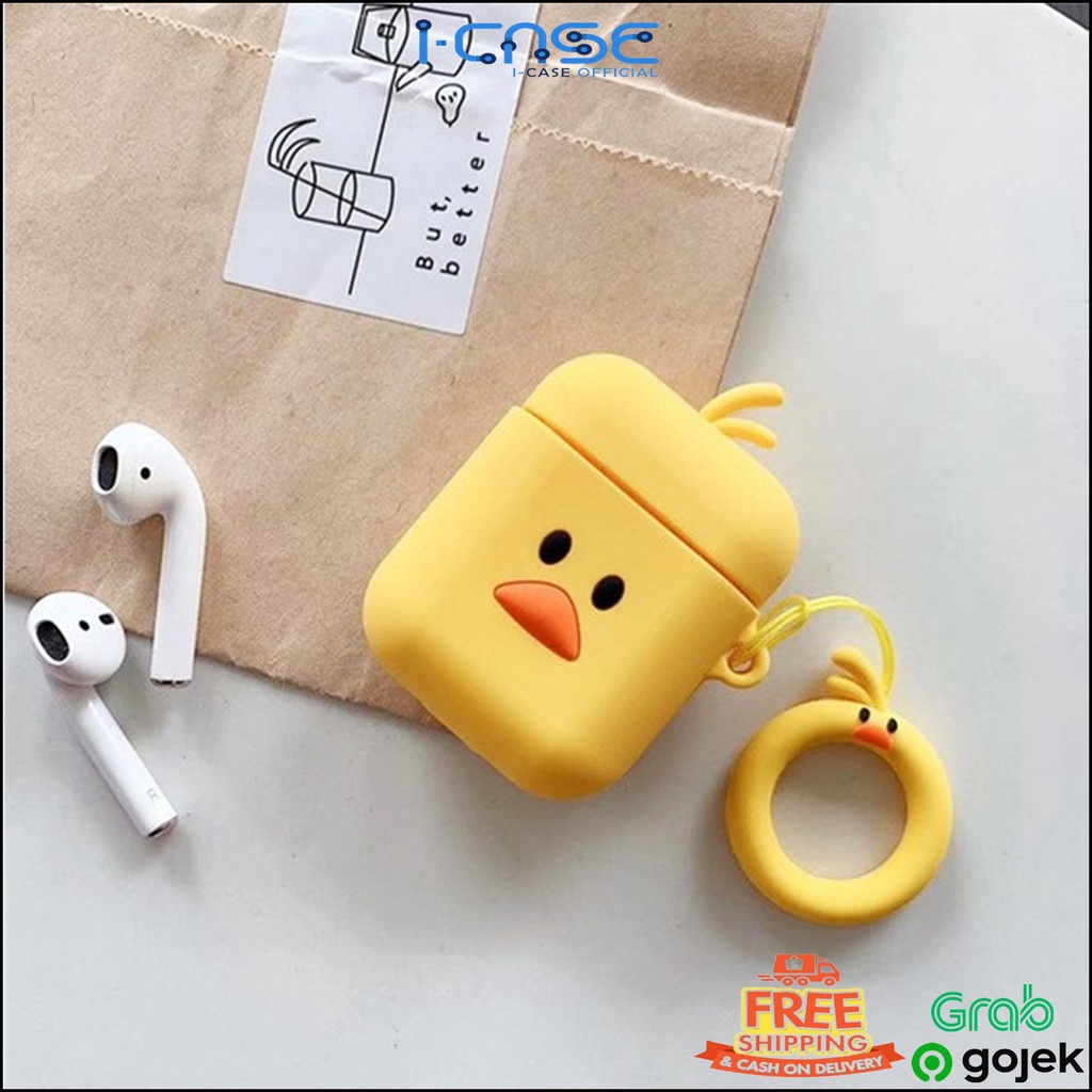 AIRPODS CASE WITH RING SULLY MONSTER INC POOH PIGLET DUCK PIGGY MICKEY MINNIE