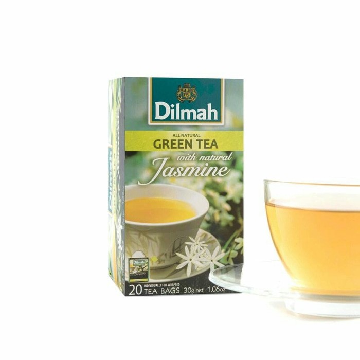 

DILMAH GREEN TEA WITH JASMINE Teh Melati 30g