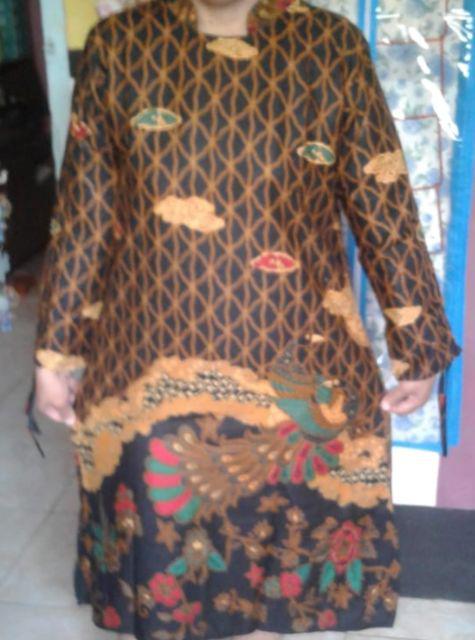 Terlaris Serut Genes Jelita Tunic Navbor Yelbor Whitbor Creambor Tunik Batik Modern Hrb030 Dolbi Dob