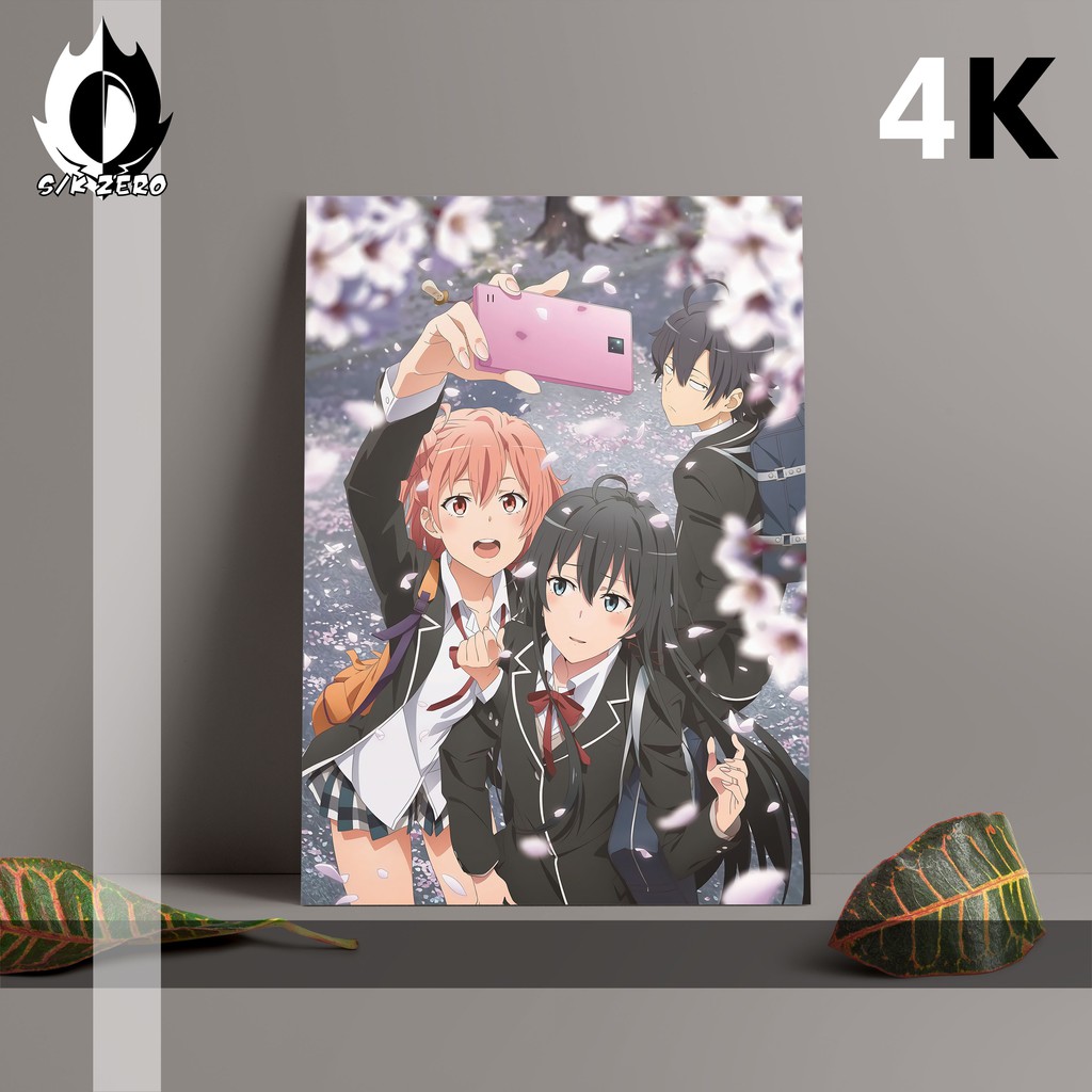 Jual Poster size A3 Anime Paling Lengkap Oregairu (4K) Indonesia