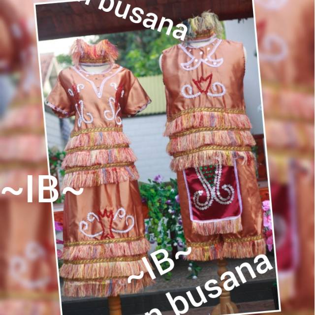 Baju adat papua exclusive dewasa ( size M, L, XL)