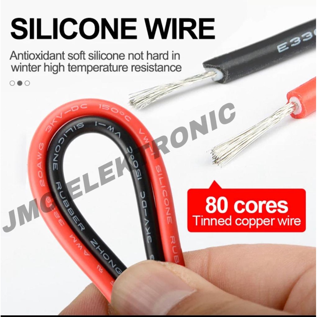 KABEL PROBE MULTIMETER MULTITESTER - KABEL TESTER JARUM 20 AMPER 1000 WATT