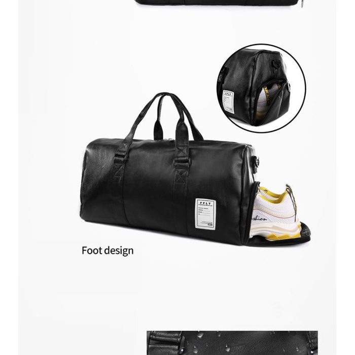 Tas Ransel Barrel Duffel GYM Fashion Travel Bag Tebal Sport