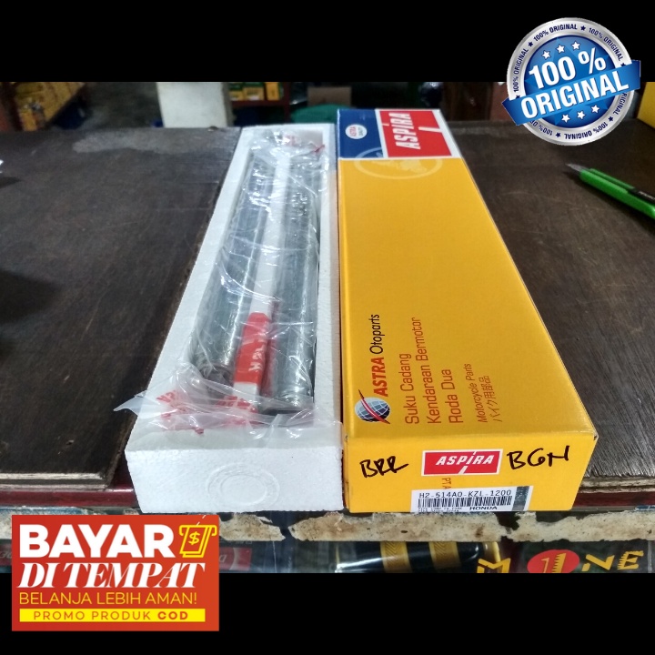 as shock depan beat fi vario 125 scoopy original aspira